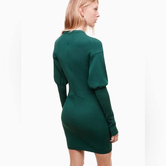 Women’s Aritzia talula sculpted knit dress size 6 - Picture 4 of 12